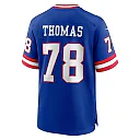 Zennovawear Andrew Thomas New York Giants Alternate Game Jersey - Royal