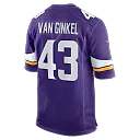 Zennovawear Andrew Van Ginkel Minnesota Vikings Team Game Jersey - Purple