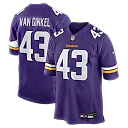 Zennovawear Andrew Van Ginkel Minnesota Vikings Team Game Jersey - Purple