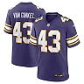 Zennovawear Andrew Van Ginkel Minnesota Vikings Alternate Game Jersey - Purple