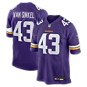 Zennovawear Andrew Van Ginkel Minnesota Vikings Team Game Jersey - Purple
