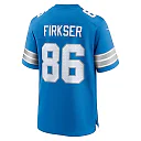 Zennovawear Anthony Firkser Detroit Lions Team Game Jersey - Blue