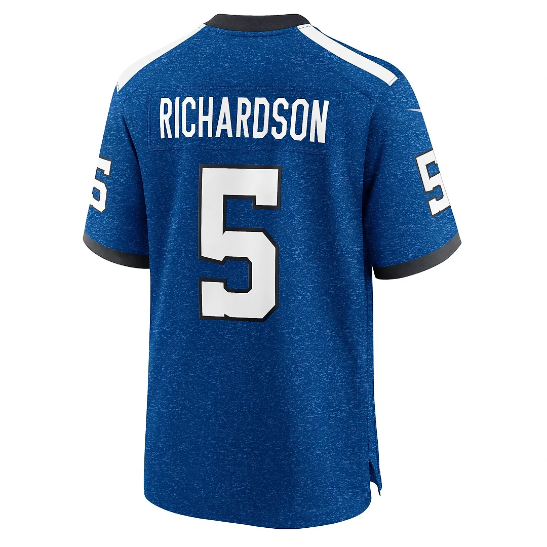Zennovawear Anthony Richardson Indianapolis Colts Indiana Nights Alternate Game Jersey - Royal