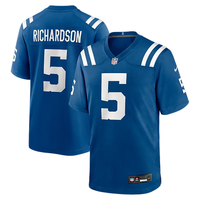 Zennovawear Anthony Richardson Indianapolis Colts Game Jersey - Royal