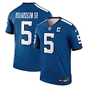 Zennovawear Anthony Richardson Sr. Indianapolis Colts Legend Player Performance Top - Royal