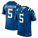 Zennovawear Anthony Richardson Sr. Indianapolis Colts Legend Player Performance Top - Royal