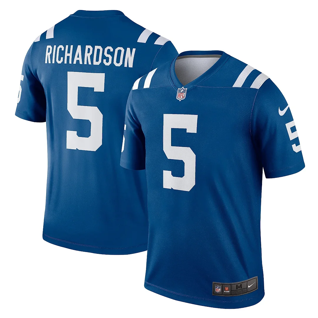 Zennovawear Anthony Richardson Sr. Indianapolis Colts Legend Player Performance Top - Royal