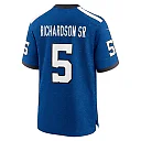 Zennovawear Anthony Richardson Sr. Indianapolis Colts Alternate Indiana Nights Game Jersey - Royal