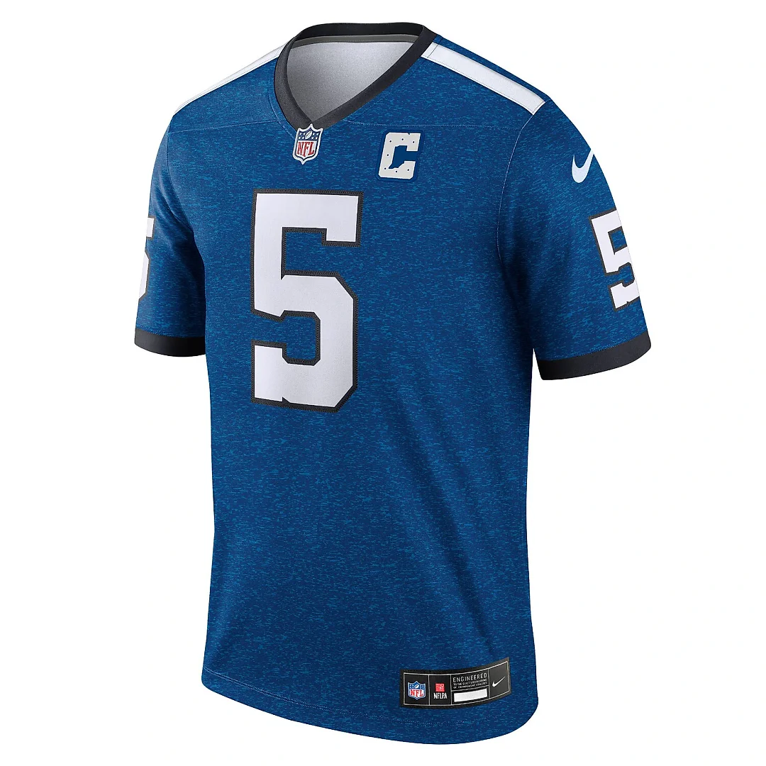 Zennovawear Anthony Richardson Sr. Indianapolis Colts Legend Player Performance Top - Royal