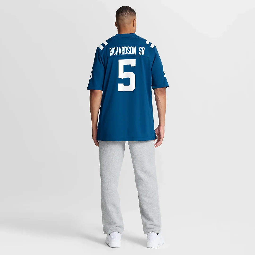 Zennovawear Anthony Richardson Sr. Indianapolis Colts Team Game Jersey - Royal