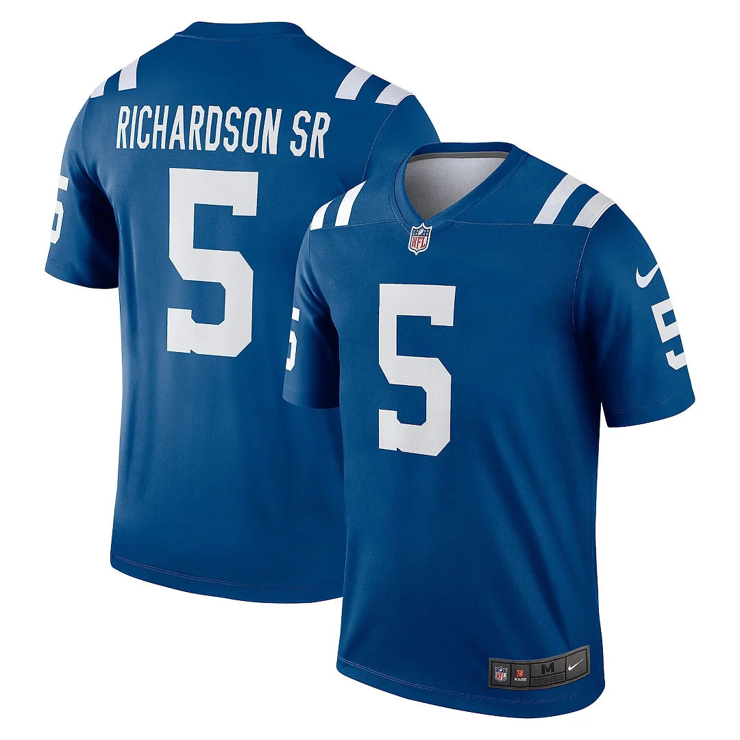 Zennovawear Anthony Richardson Sr. Indianapolis Colts Legend Player Performance Top - Royal