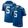 Zennovawear Anthony Richardson Sr. Indianapolis Colts Legend Player Performance Top - Royal