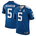 Zennovawear Anthony Richardson Sr. Indianapolis Colts Legend Player Performance Top - Royal
