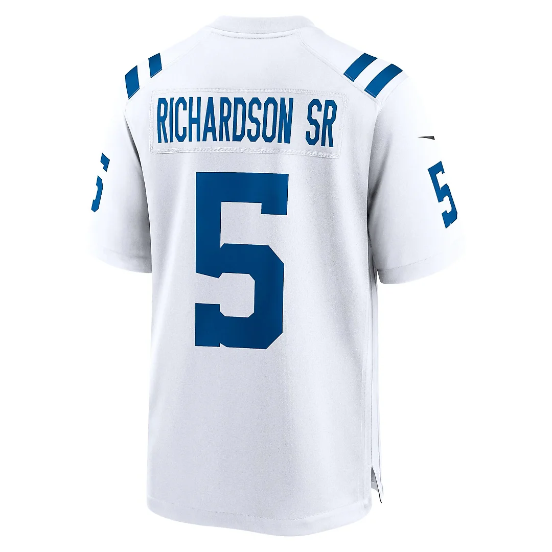 Zennovawear Anthony Richardson Sr. Indianapolis Colts Game Jersey - White