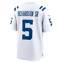 Zennovawear Anthony Richardson Sr. Indianapolis Colts Game Jersey - White