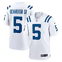 Zennovawear Anthony Richardson Sr. Indianapolis Colts Game Jersey - White