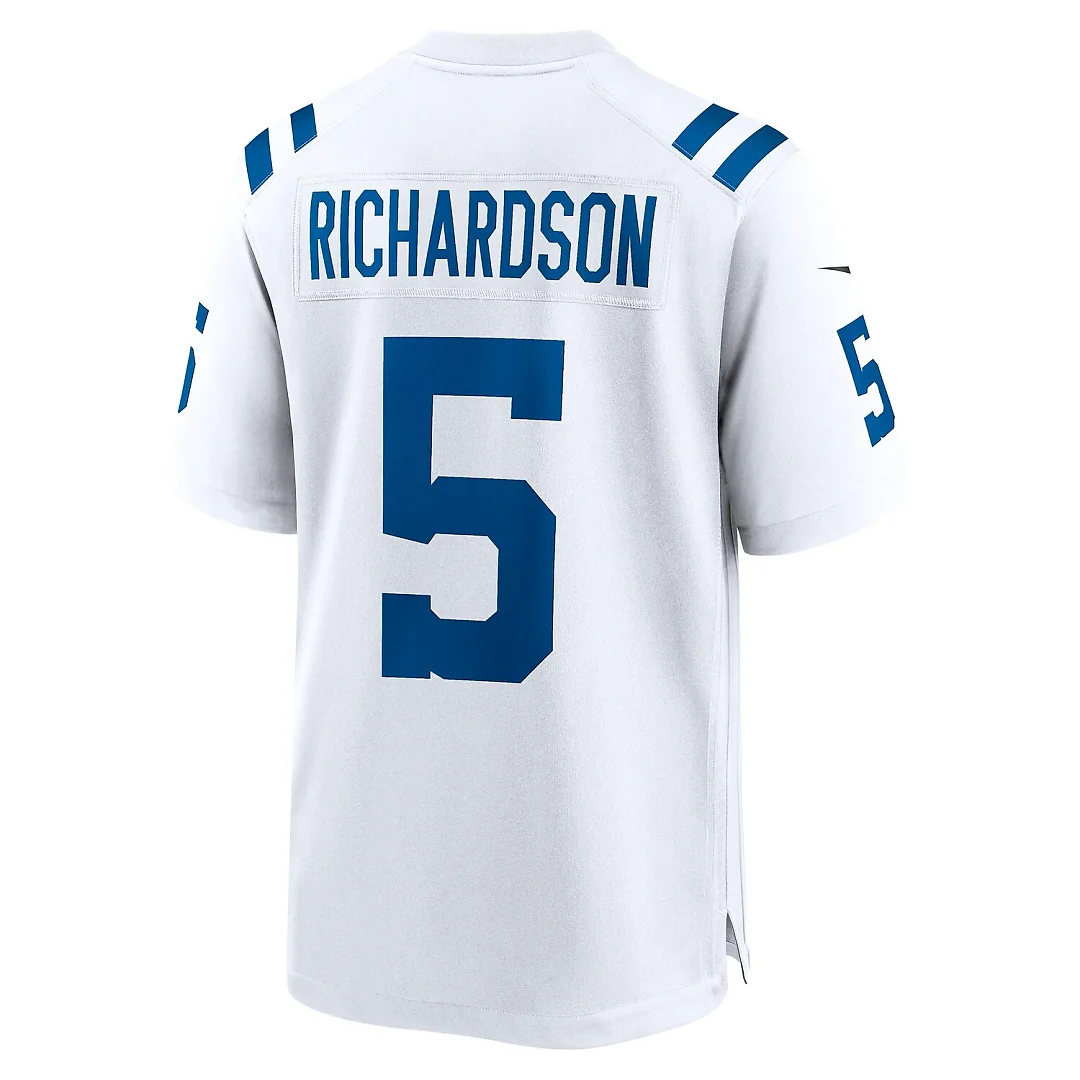 Zennovawear Anthony Richardson Indianapolis Colts Game Jersey - White