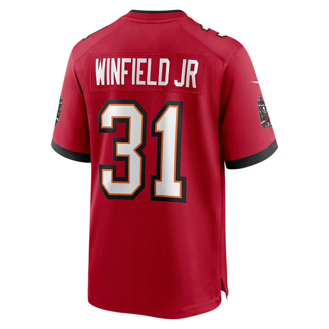 Zennovawear Antoine Winfield Jr. Tampa Bay Buccaneers Game Jersey - Red