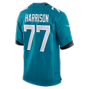 Zennovawear Anton Harrison Jacksonville Jaguars Game Jersey - Teal