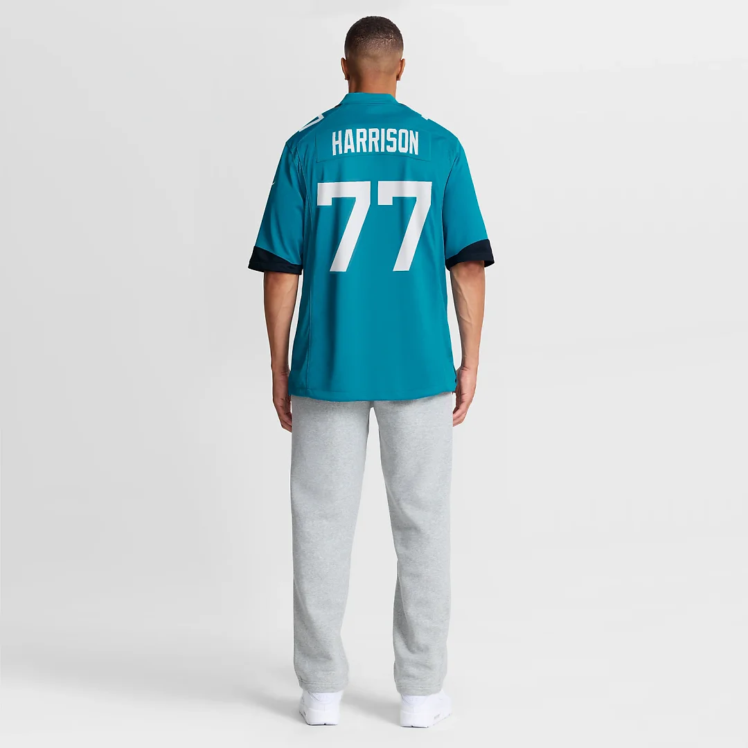 Zennovawear Anton Harrison Jacksonville Jaguars Game Jersey - Teal