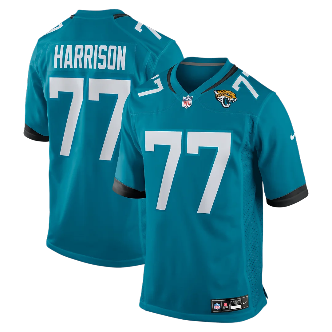 Zennovawear Anton Harrison Jacksonville Jaguars Game Jersey - Teal