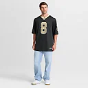 Zennovawear Archie Manning New Orleans Saints Game Retired Player Jersey - Black