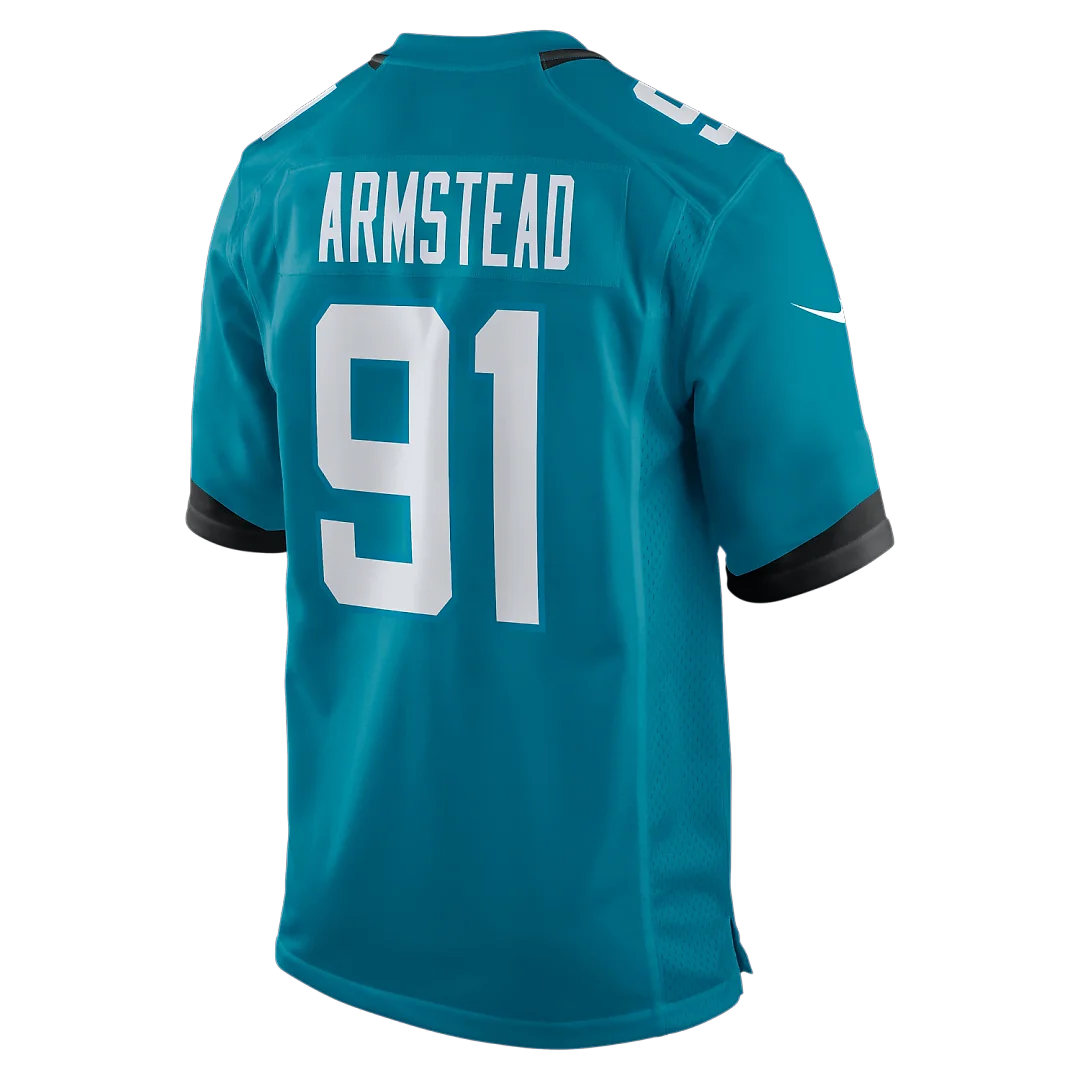 Zennovawear Arik Armstead Jacksonville Jaguars Team Game Jersey - Teal