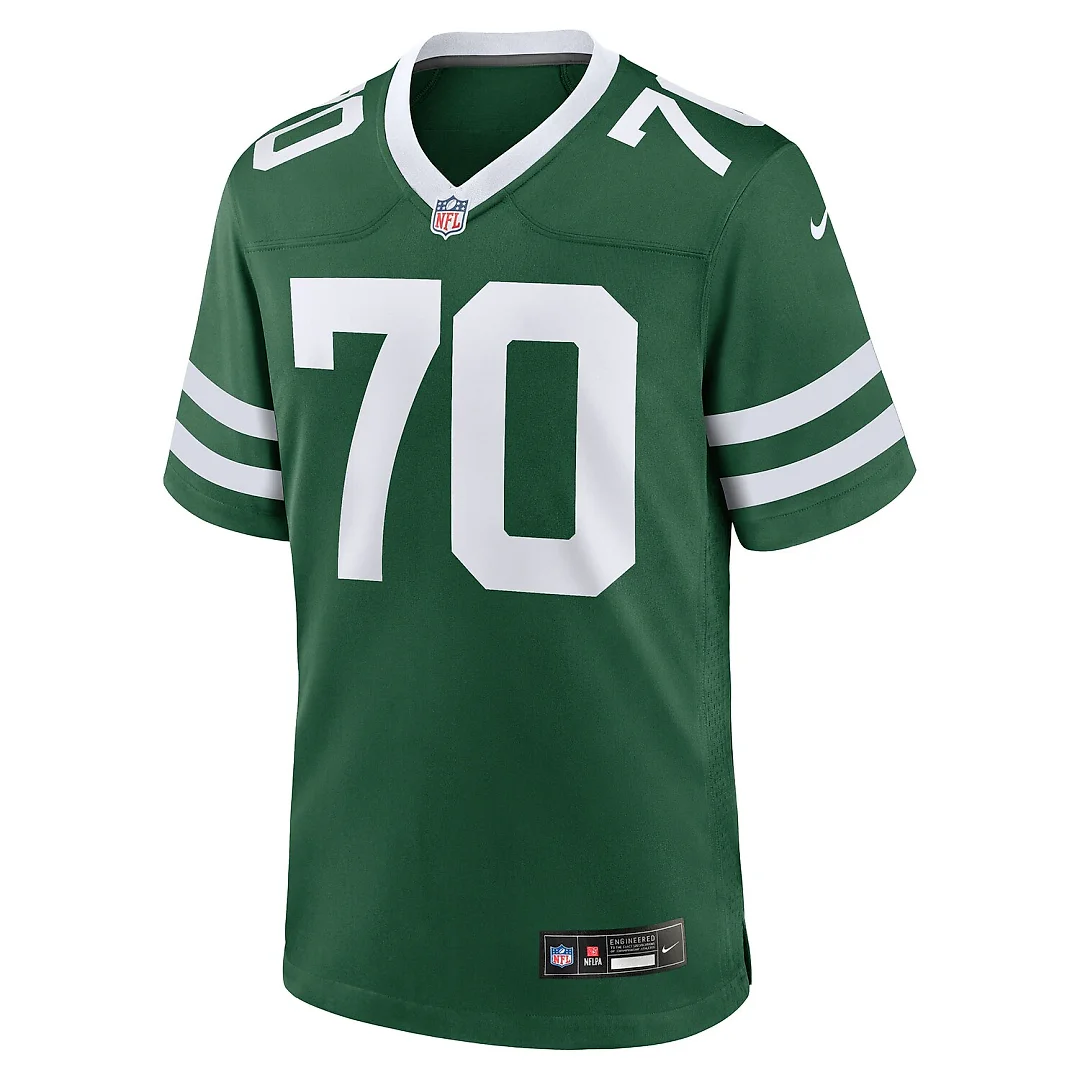 Zennovawear Armand Membou New York Jets Team Game Jersey - Green