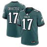 Zennovawear Arnold Ebiketie Philadelphia Eagles Team Game Jersey - Midnight Green