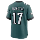 Zennovawear Arnold Ebiketie Philadelphia Eagles Team Game Jersey - Midnight Green