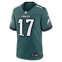 Zennovawear Arnold Ebiketie Philadelphia Eagles Team Game Jersey - Midnight Green