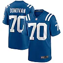 Zennovawear Art Donovan Indianapolis Colts Game Retired Player Jersey - Royal