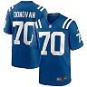 Zennovawear Art Donovan Indianapolis Colts Game Retired Player Jersey - Royal