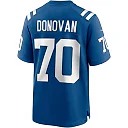 Zennovawear Art Donovan Indianapolis Colts Game Retired Player Jersey - Royal