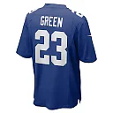 Zennovawear Art Green New York Giants Team Game Jersey - Royal