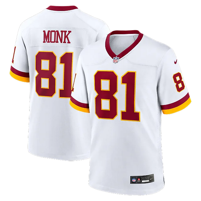 Zennovawear Art Monk Washington Commanders Alternate 2 Super Bowl Era Game Jersey - White