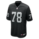 Zennovawear Art Shell Las Vegas Raiders Game Retired Player Jersey - Black