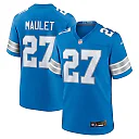 Zennovawear Arthur Maulet Detroit Lions Team Game Jersey - Blue