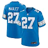 Zennovawear Arthur Maulet Detroit Lions Team Game Jersey - Blue