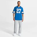 Zennovawear Arthur Maulet Detroit Lions Team Game Jersey - Blue