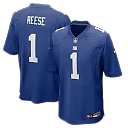 Zennovawear Arvell Reese New York Giants 2026 NFL Draft First Round Pick No. 5 Team Game Jersey - Royal