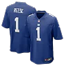Zennovawear Arvell Reese New York Giants 2026 NFL Draft First Round Pick No. 5 Team Game Jersey - Royal