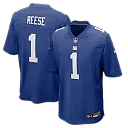 Zennovawear Arvell Reese New York Giants 2026 NFL Draft First Round Pick No. 5 Team Game Jersey - Royal