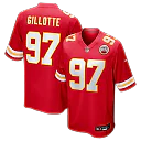 Zennovawear Ashton Gillotte Kansas City Chiefs Team Game Jersey - Red