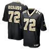 Zennovawear Asim Richards New Orleans Saints Team Game Jersey - Black