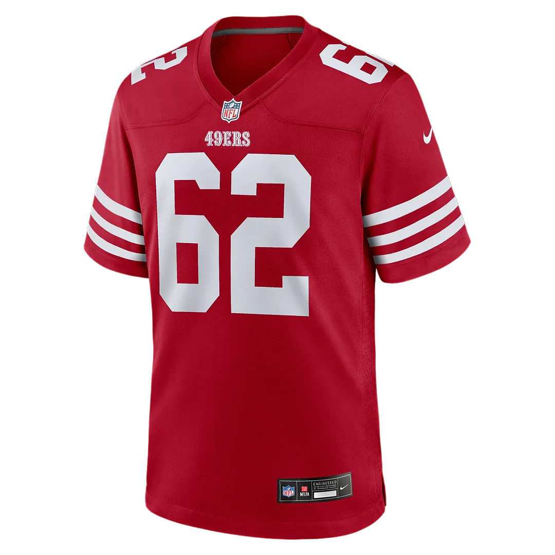 Zennovawear Austen Pleasants San Francisco 49ers Team Game Jersey - Scarlet