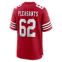 Zennovawear Austen Pleasants San Francisco 49ers Team Game Jersey - Scarlet