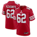 Zennovawear Austen Pleasants San Francisco 49ers Team Game Jersey - Scarlet
