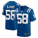 Zennovawear Austin Ajiake Indianapolis Colts Game Jersey - Royal