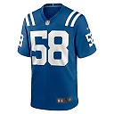 Zennovawear Austin Ajiake Indianapolis Colts Game Jersey - Royal